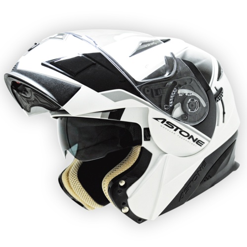 astone casque rt1000 noir mat casques, modulable pour moto